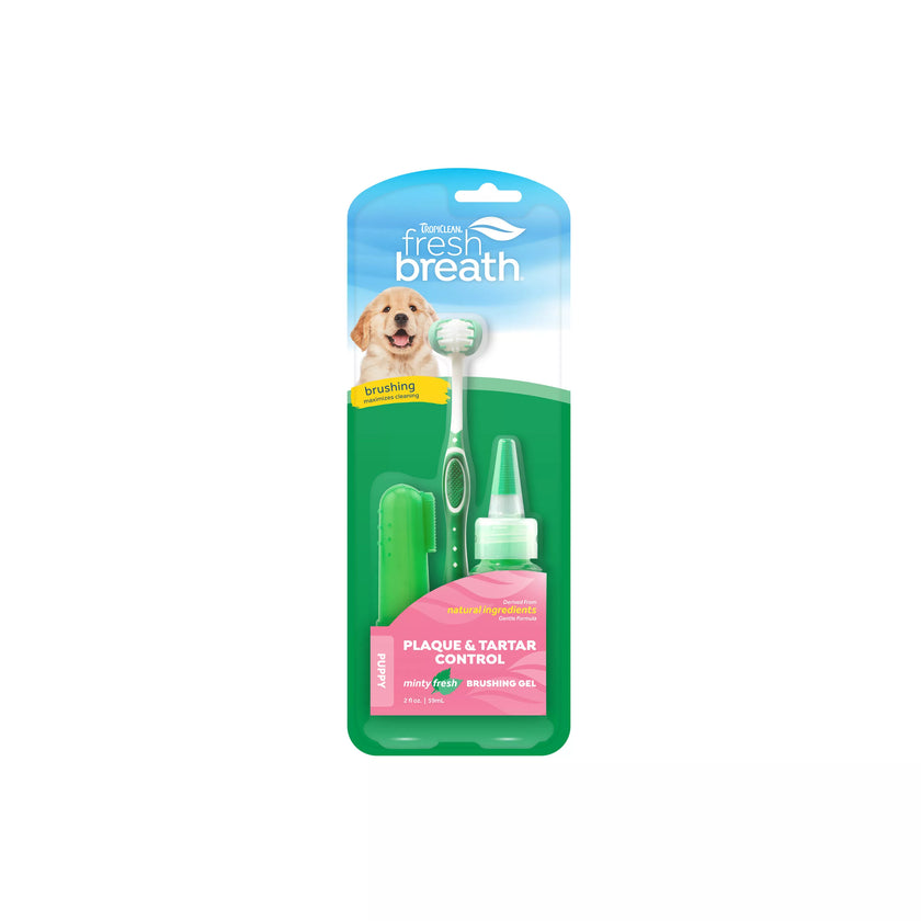 Tropiclean Fresh Breath Puppy Oral Care Kit