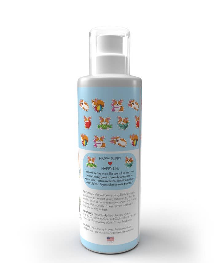 Kenchii Pets Happy Puppy 8oz Grooming Spray