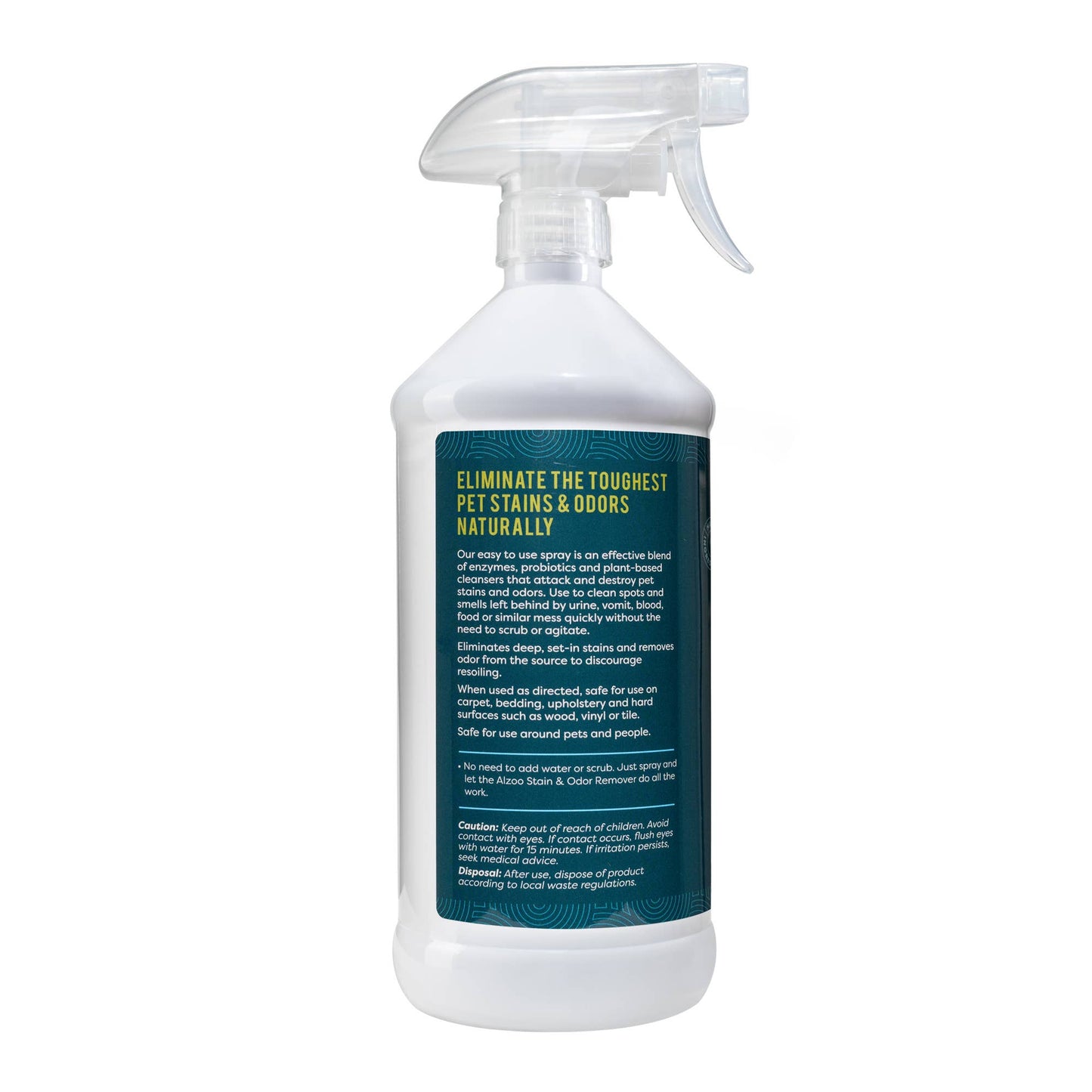 ALZOO Enzymatic Stain & Odor Remover Lavender, 32oz