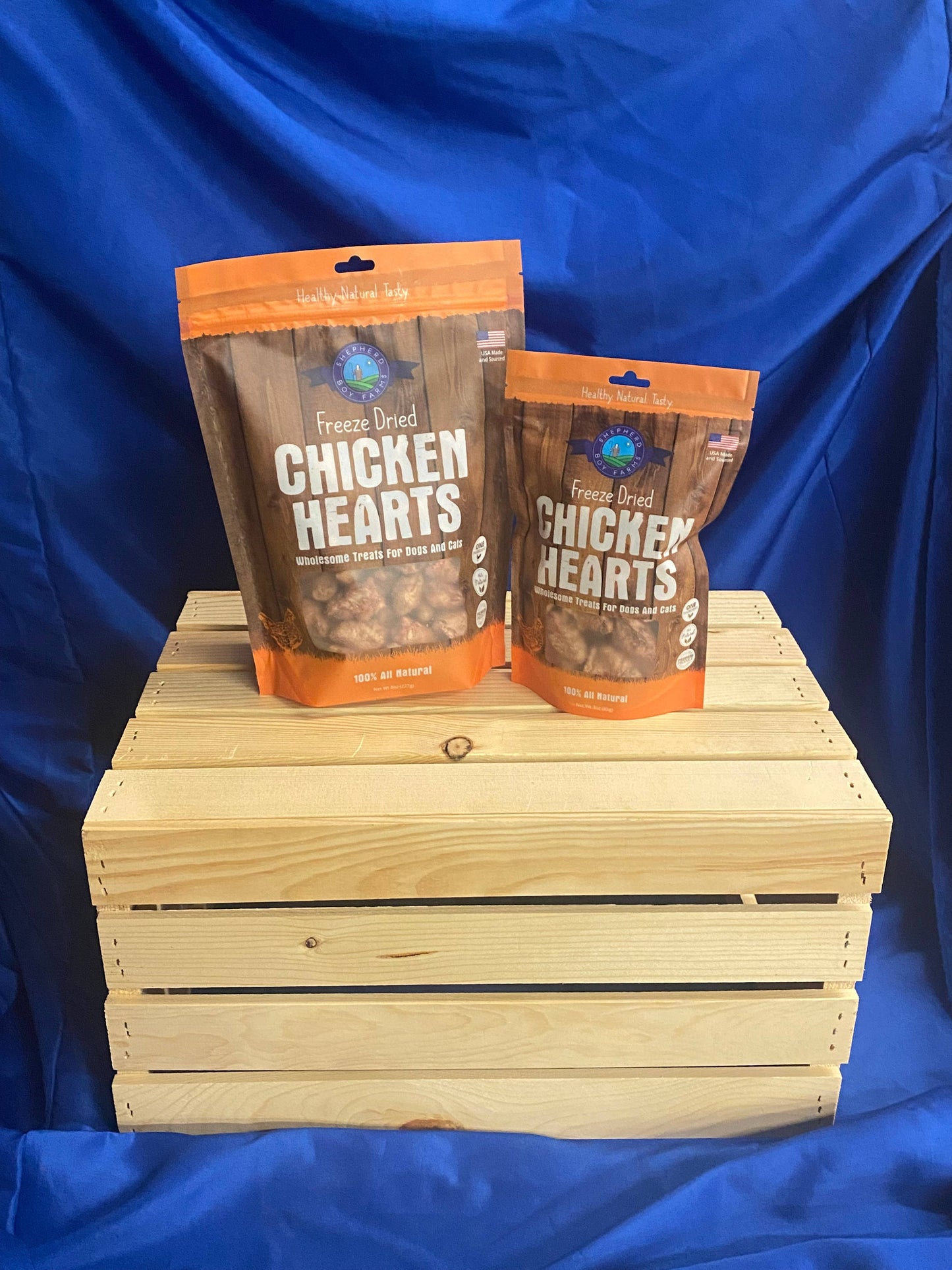 Freeze Dried Chicken Heart Treats