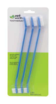 Vet Worthy Pet Toothbrush Set of 3