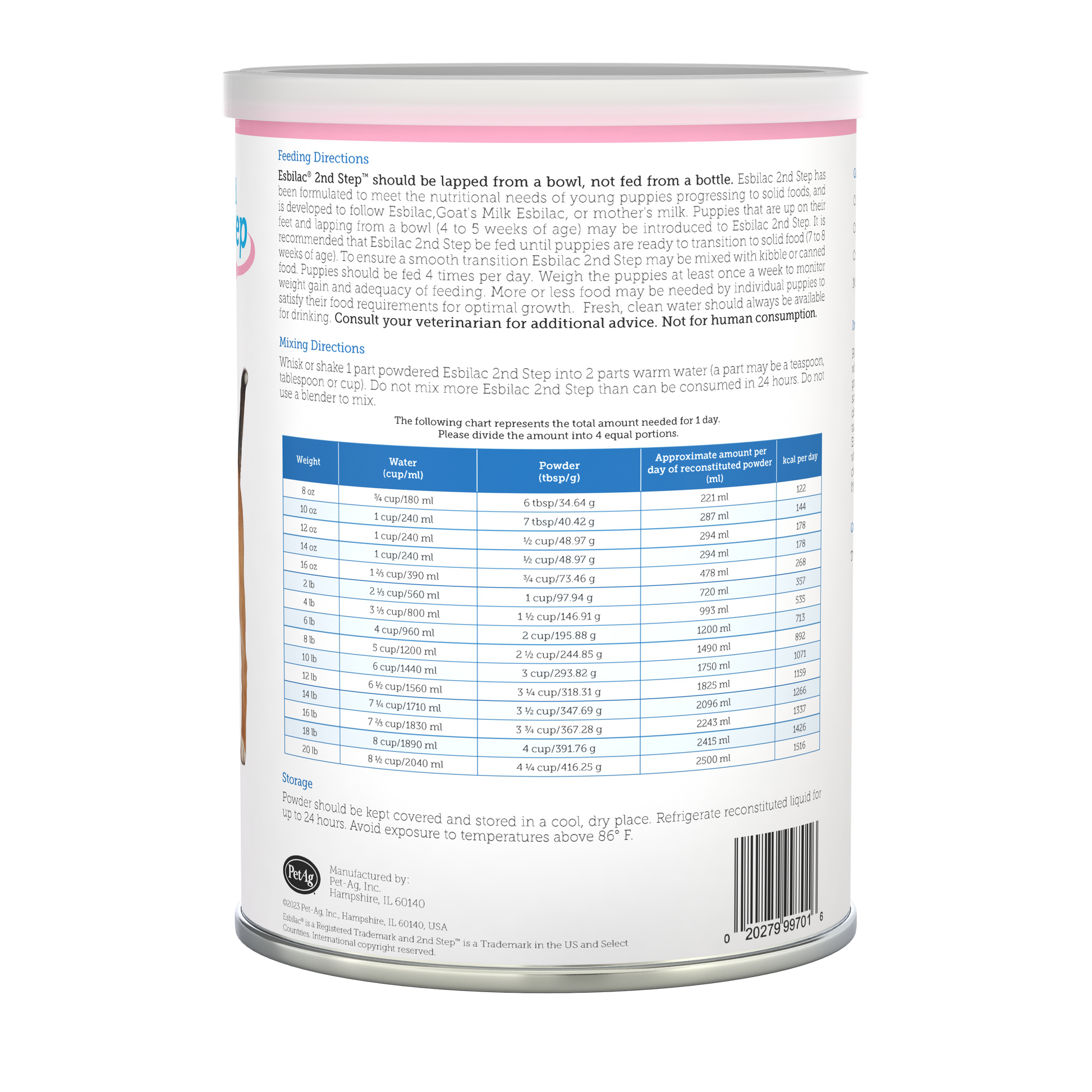 Esbilac 2nd Step Puppy Weaning Food, 14 oz.