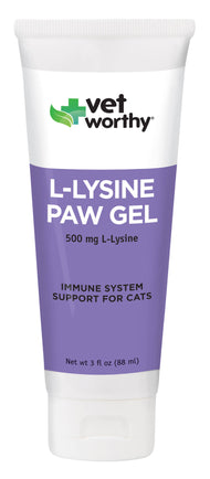 Vet Worthy - 3 oz Lysine Paw Gel Feline
