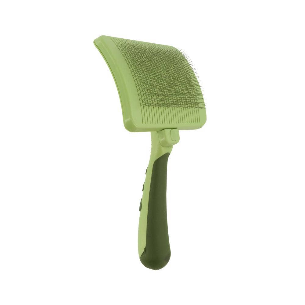 Safari by Coastal Dog Self-Cleaning Slicker Brush - LG
