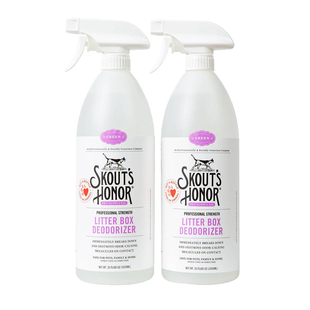 Skout's Honor Cat Litter Box Deodorizer 35 oz