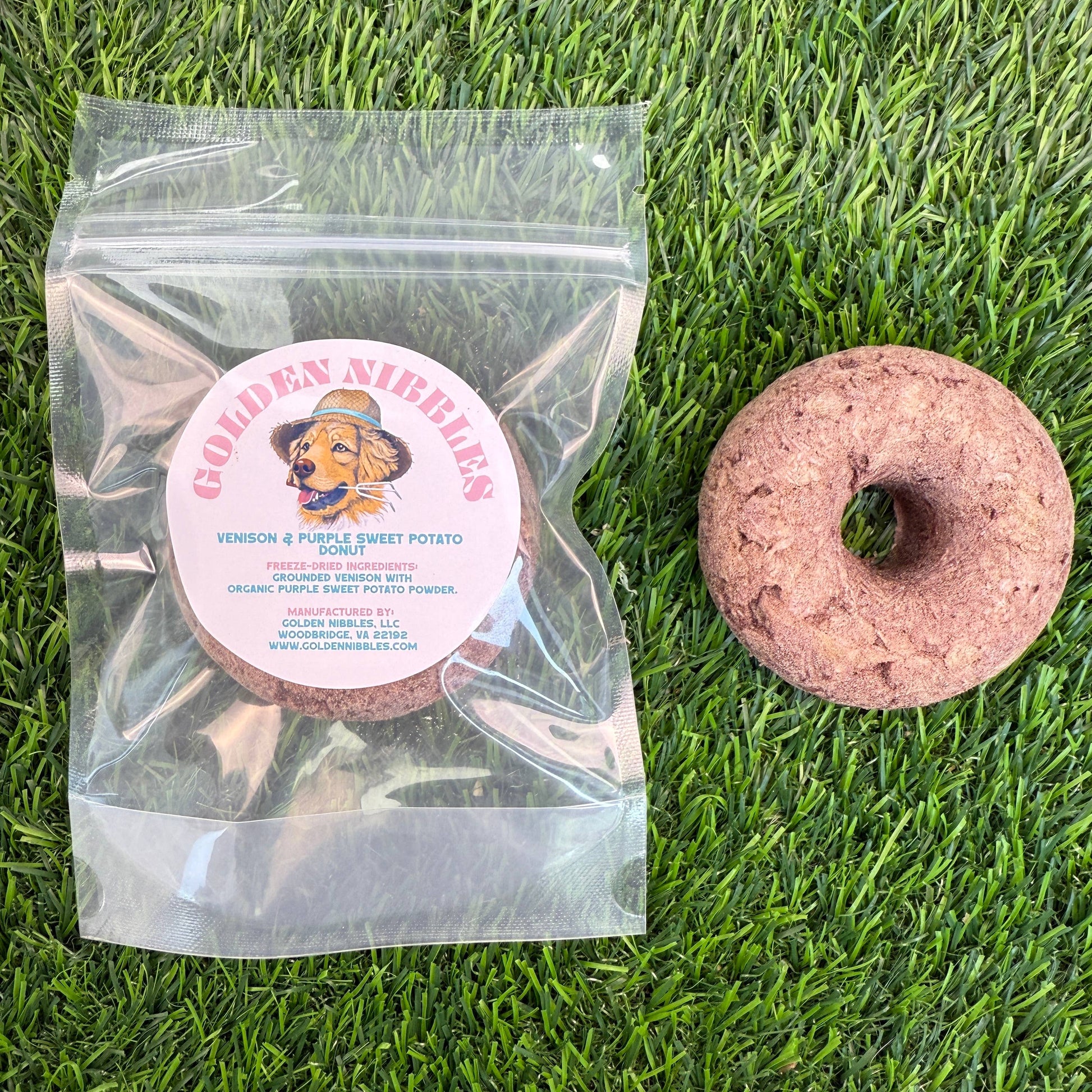 Donut - Venison - Freeze-Dried Treat for Dogs & Cats