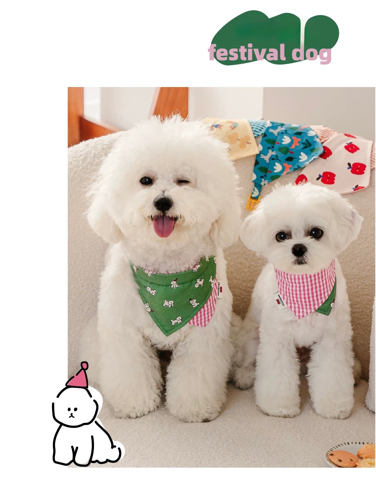 Chichipaws Pet Bibs