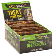 Etta Says! Crunchy Deer Dog Chews 4in Sticks 1ct