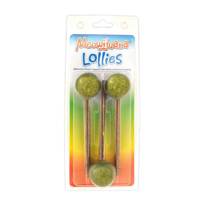 Meowijuana Catnip & Silvervine Lollies