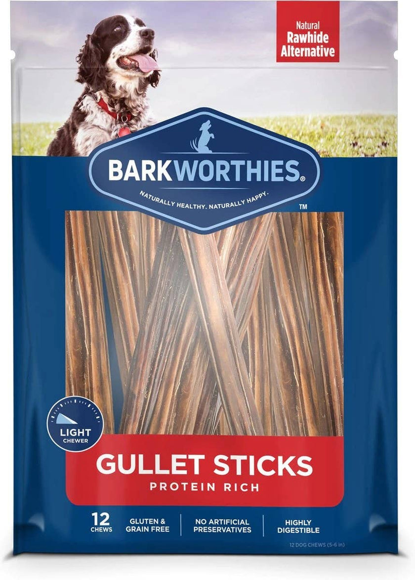 Barkworthies Beef Gullet - Sticks - 6'' (12pk SURP)