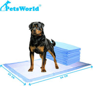 PetsWorld XLarge Dog Training & Potty Pads, 30 x 36-in 50 CT