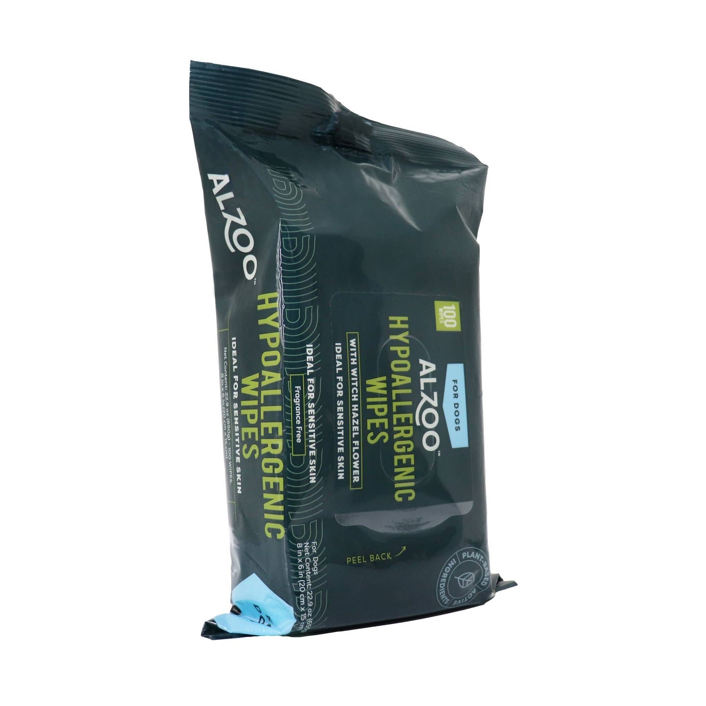 ALZOO PLANT-BASED HYPOALLERGENIC WIPES 100CT
