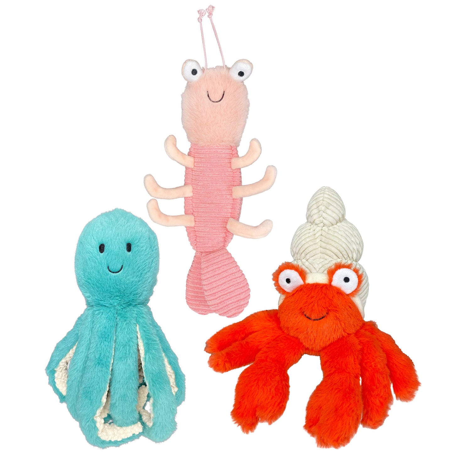Multipet Margaritaville® Coral Reefers Dog Toy Assrt 11.5" 1ct random