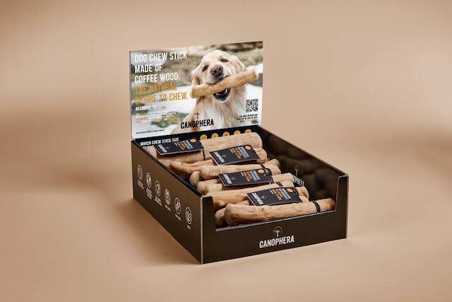 Coffee Wood Dog Chews 1 ct random