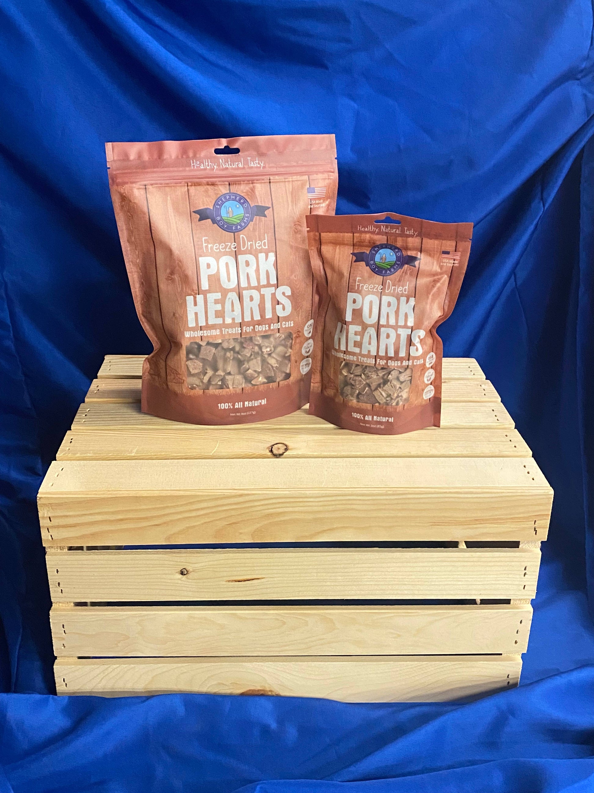 Freeze Dried Pork Heart Treats