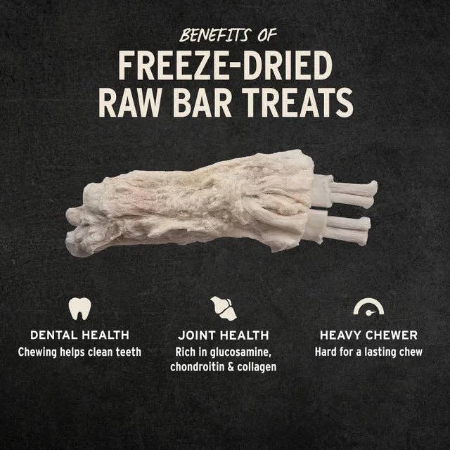 Vital Essentials RAW BAR Freeze-Dried Raw Beef Tendon Dog Treat, 1.76 oz