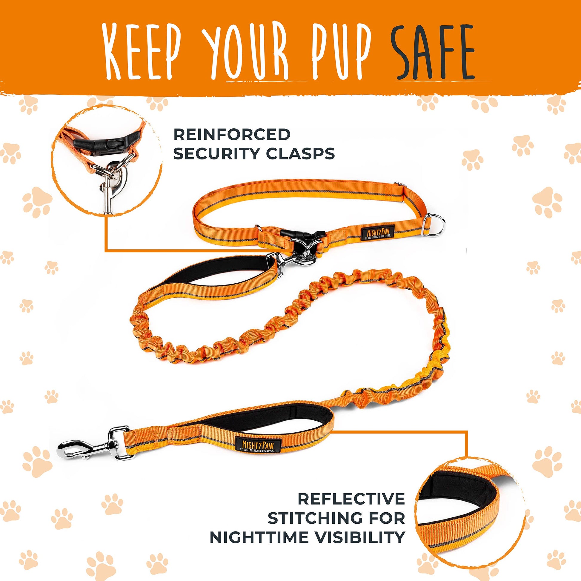 Hands Free Bungee Leash 2.0