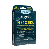ALZOO Plant-Based Flea & Tick Repellent Squeeze-On for Dogs