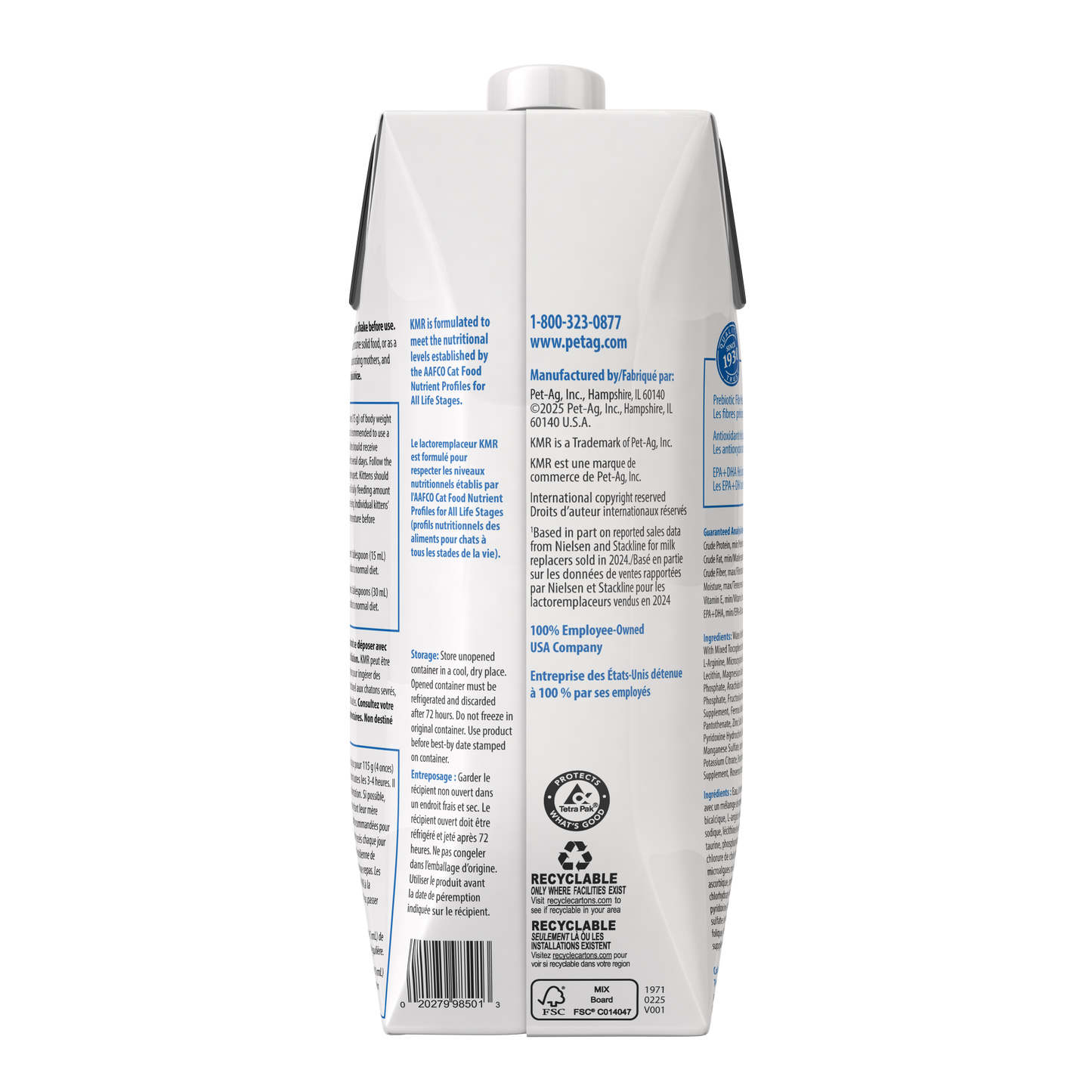 KMR Kitten Milk Replacer Liquid - 16 oz