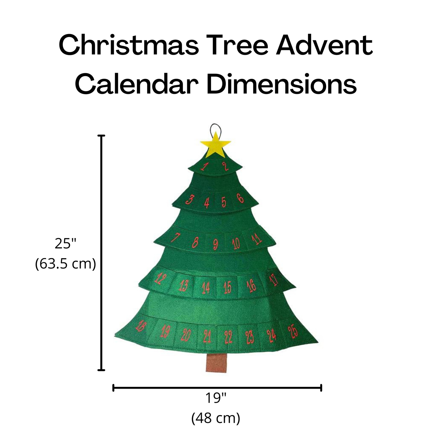 Midlee Christmas Tree Advent Calendar for Dogs