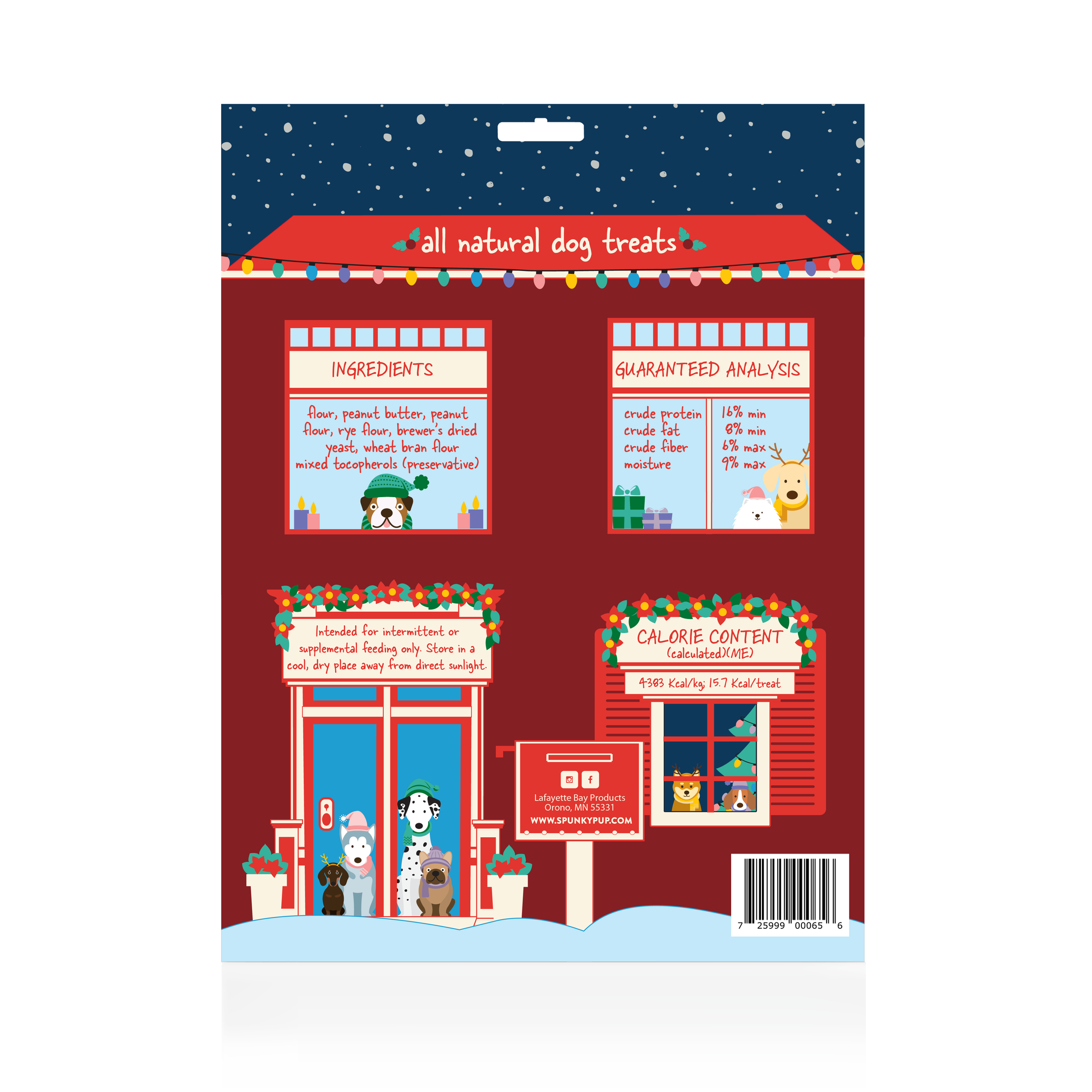 Spunky Pup - Advent Calendar - 25 Days of Dog Treats - Holiday