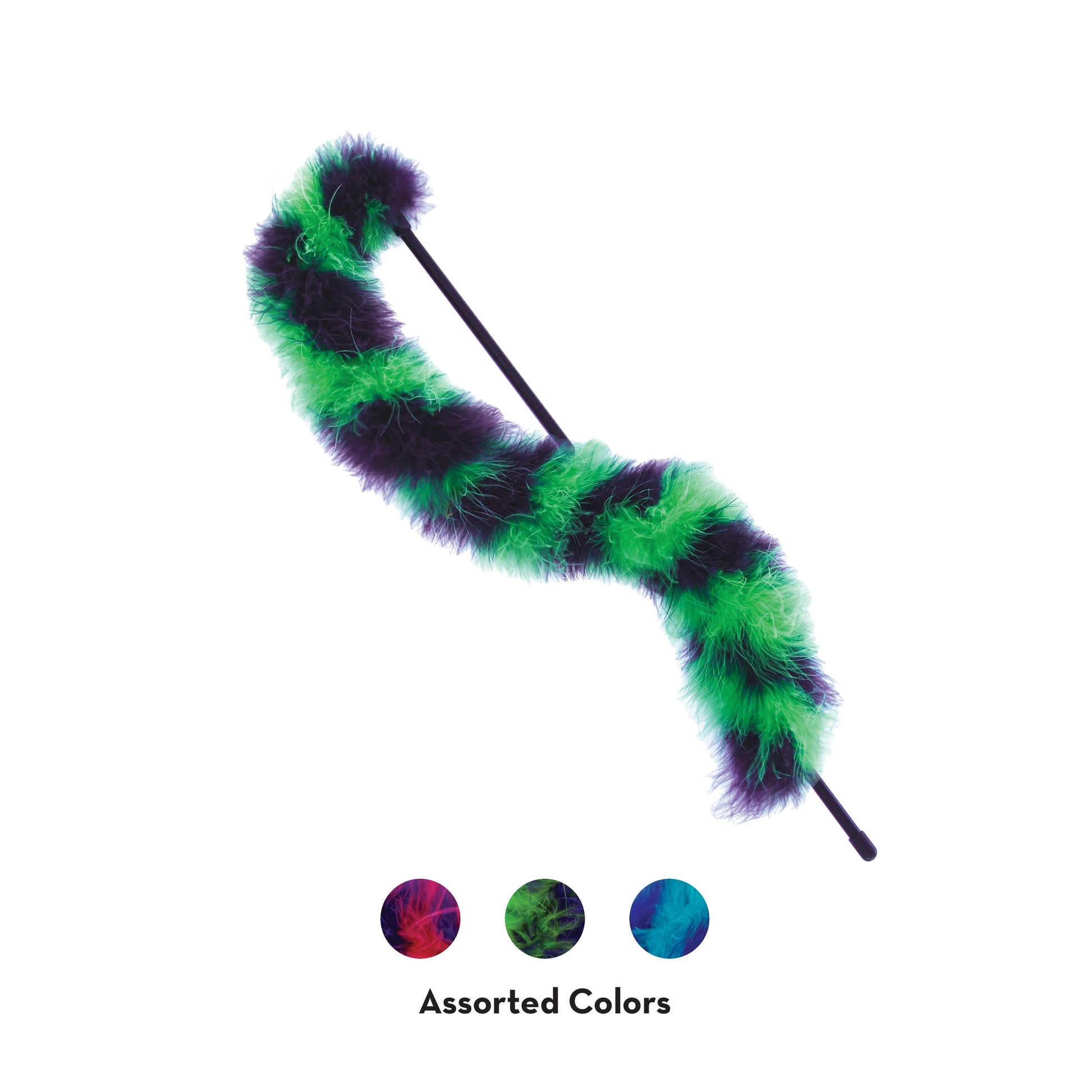 KONG® Cat Active Twisted Boa Teaser Cat Toy