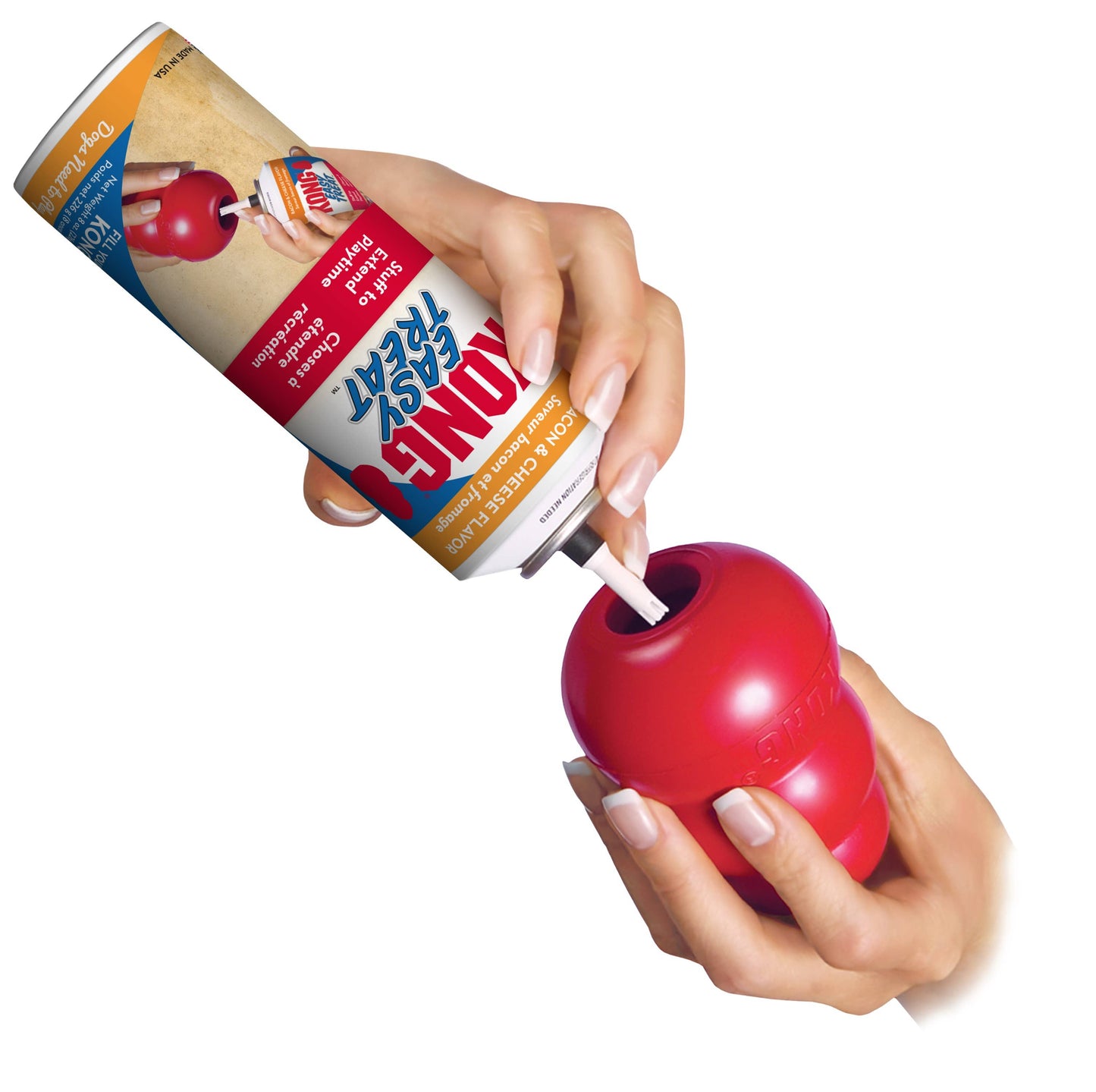 KONG® Easy Treat® Bacon & Cheese 8 oz