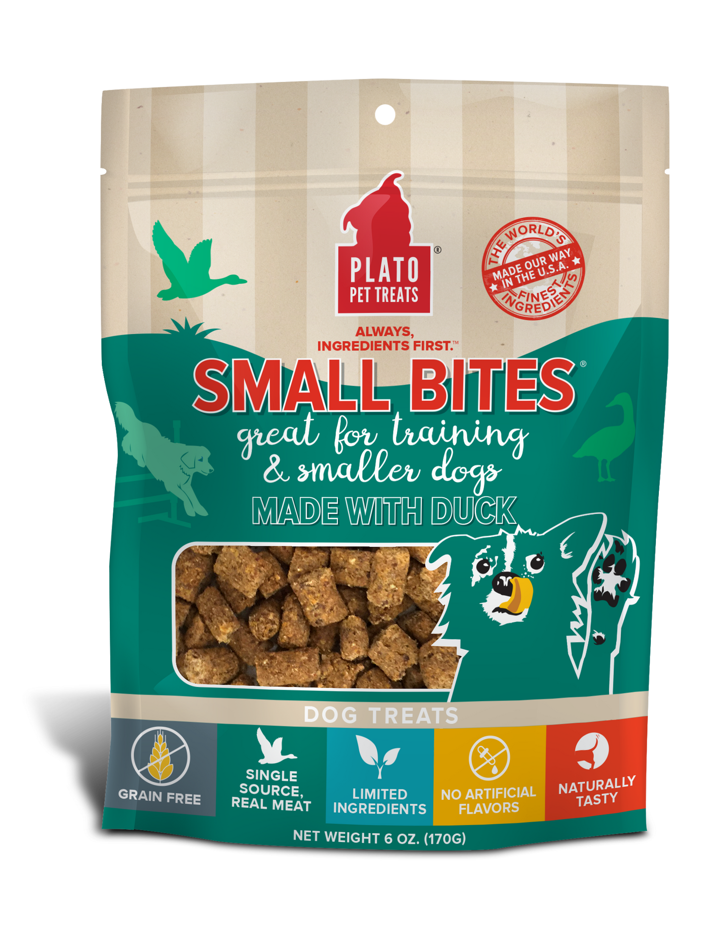 Plato Small Bites Duck 6oz