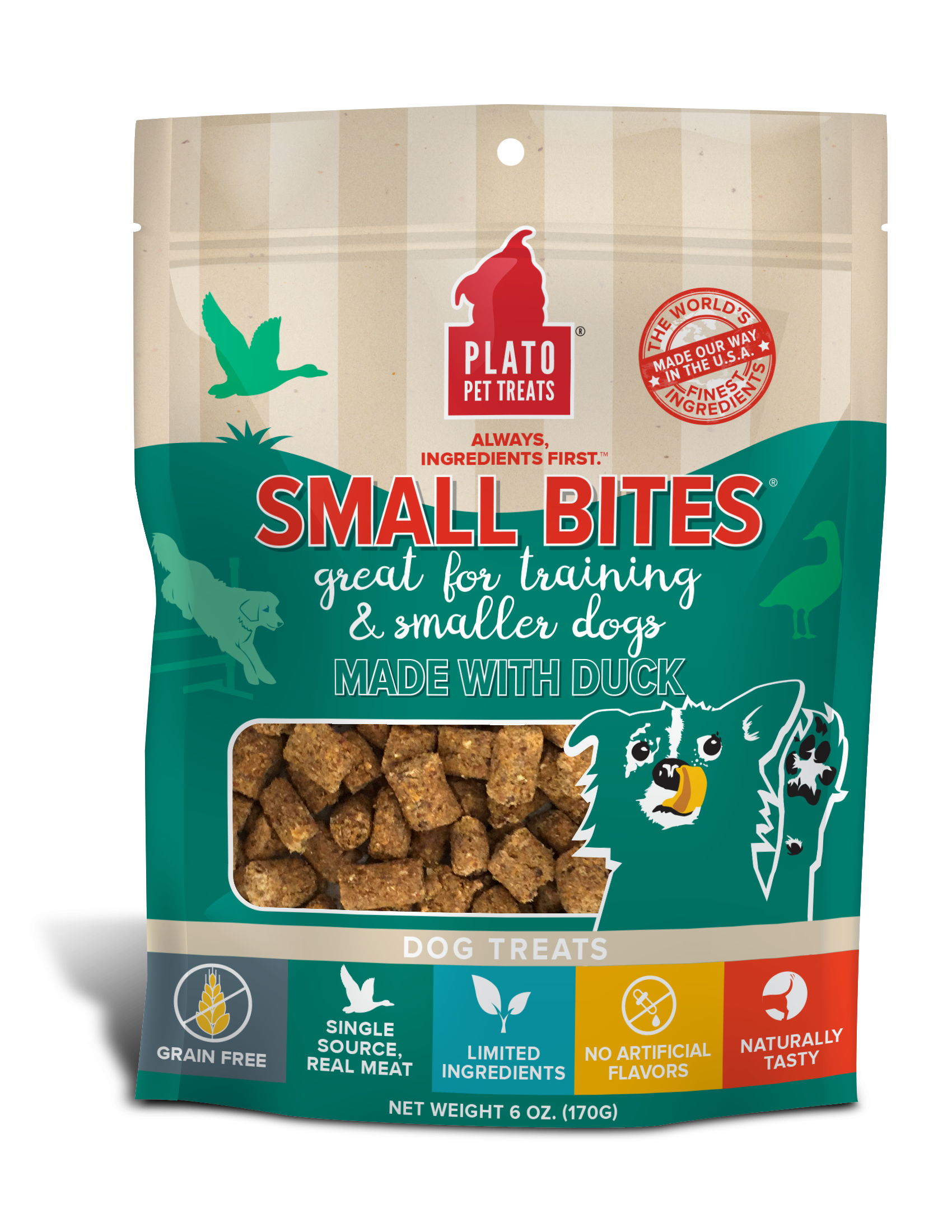 Plato Small Bites Duck 6oz
