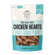 Koira Freeze-dried Chicken Hearts Dog Treats