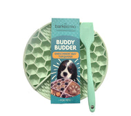 Bark Bistro - Turquoise  +  Pink Lickmats + Spatula. 1ct