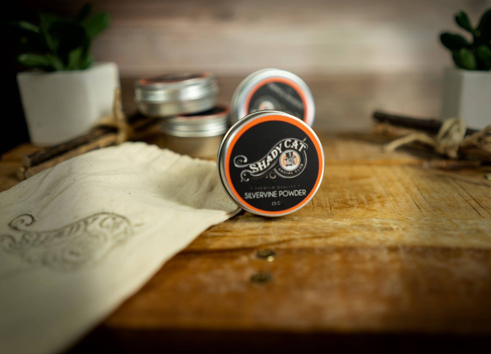 Organic Silvervine Powder Tin | New Printable!!