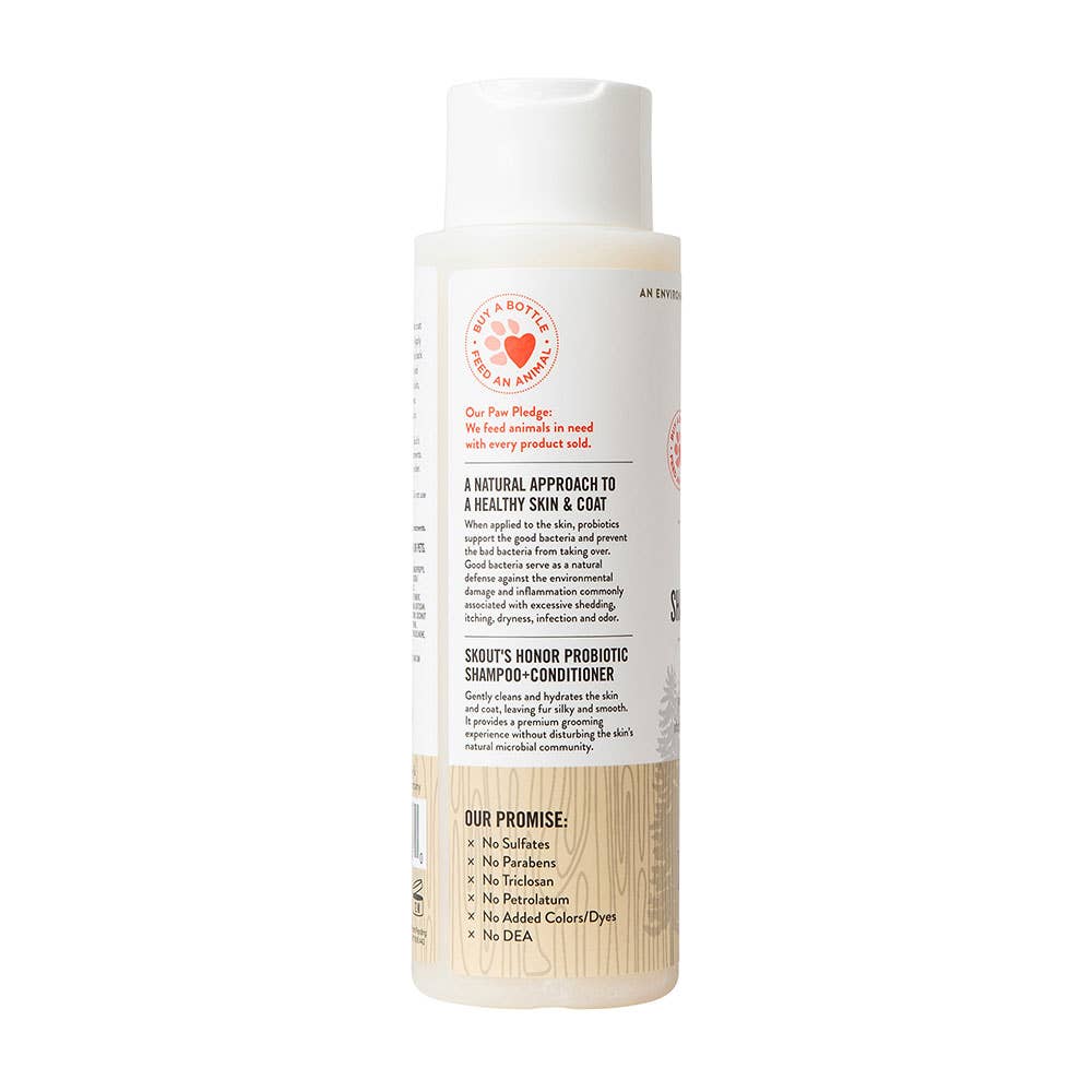 Skout's Honor Probiotic Shampoo+Conditioner Dog of the Woods