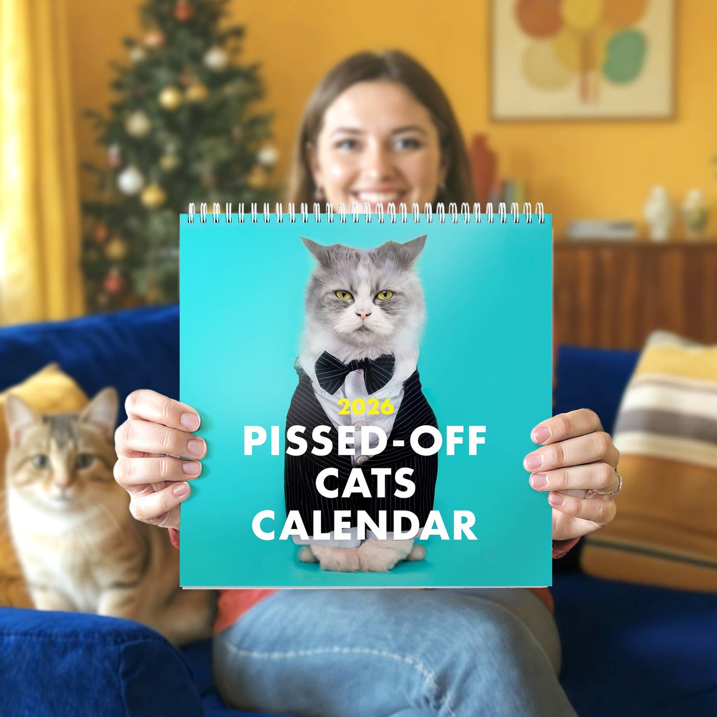 The Raccoon Society - 2026 Pissed Off Cats Calendar