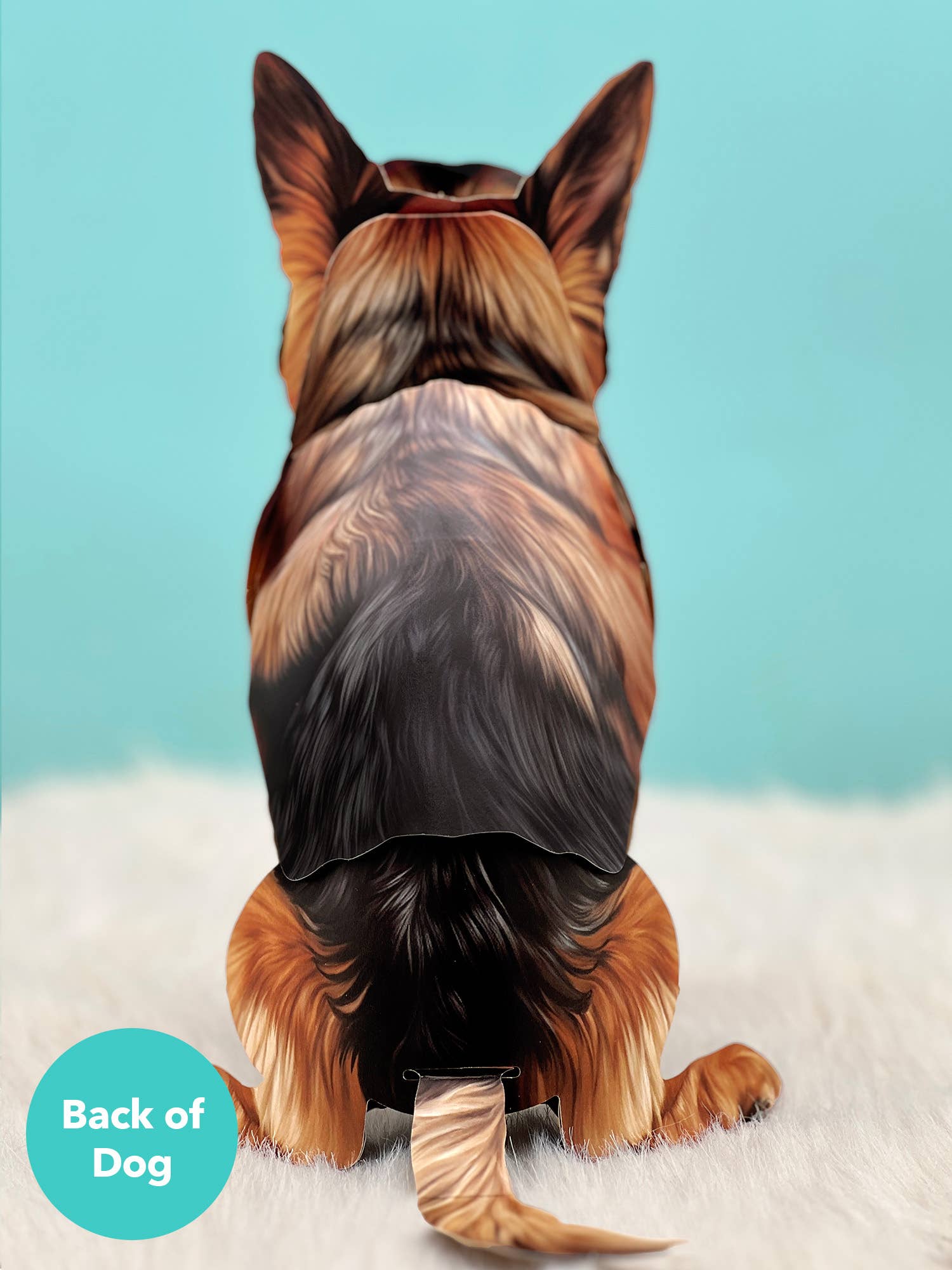 German Shepherd (1 Pop-up Greeting Card)