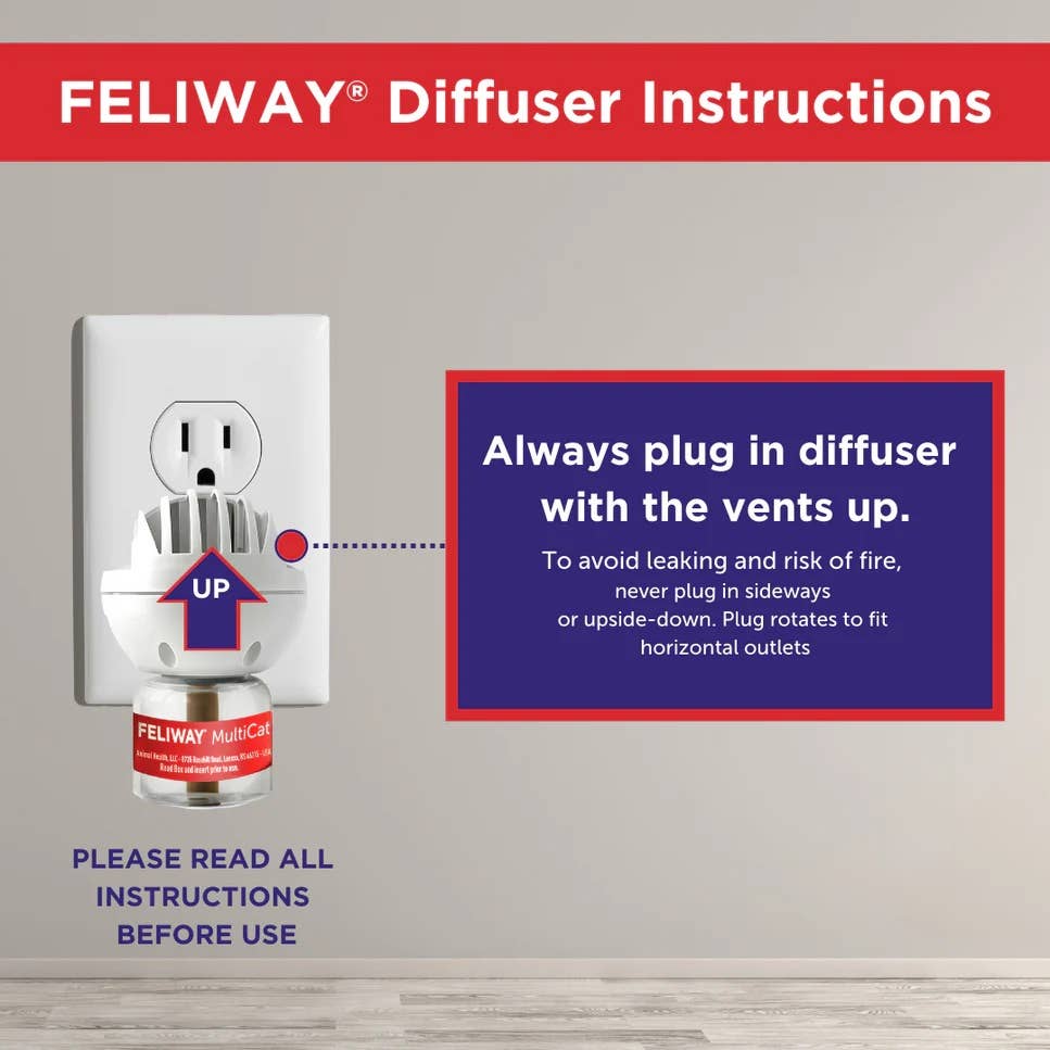 Feliway MultiCat Calming Pheromone 30 Day Refill