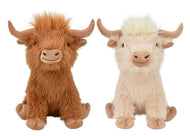 Multipet Highland Cow Dog Toy 8" 1ct