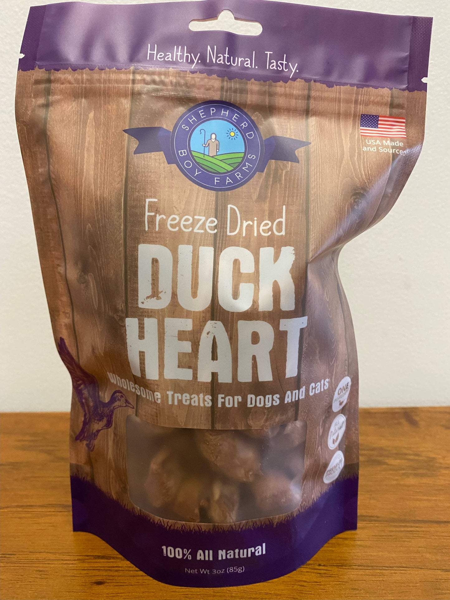 Freeze Dried Duck Heart