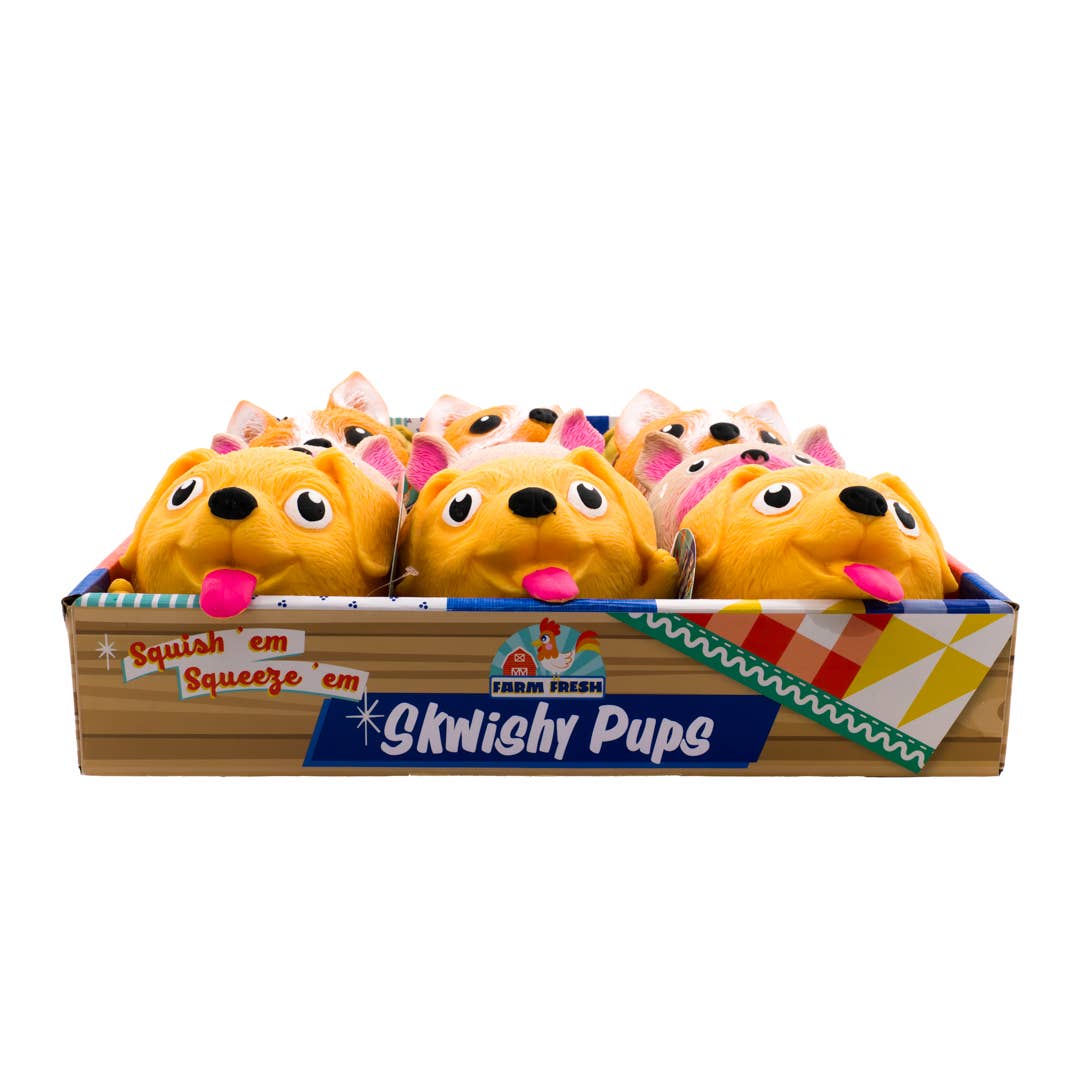 Skwishy 4.5" Pet Dogs, Asst, Stretch/Squish/Squeeze