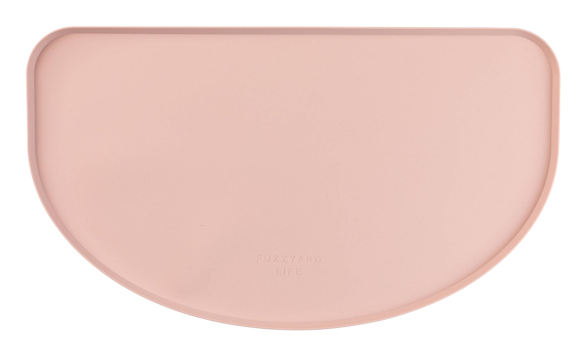 FuzzYard Life Silicone Feeding Mat Soft Blush (mat only) 1pc