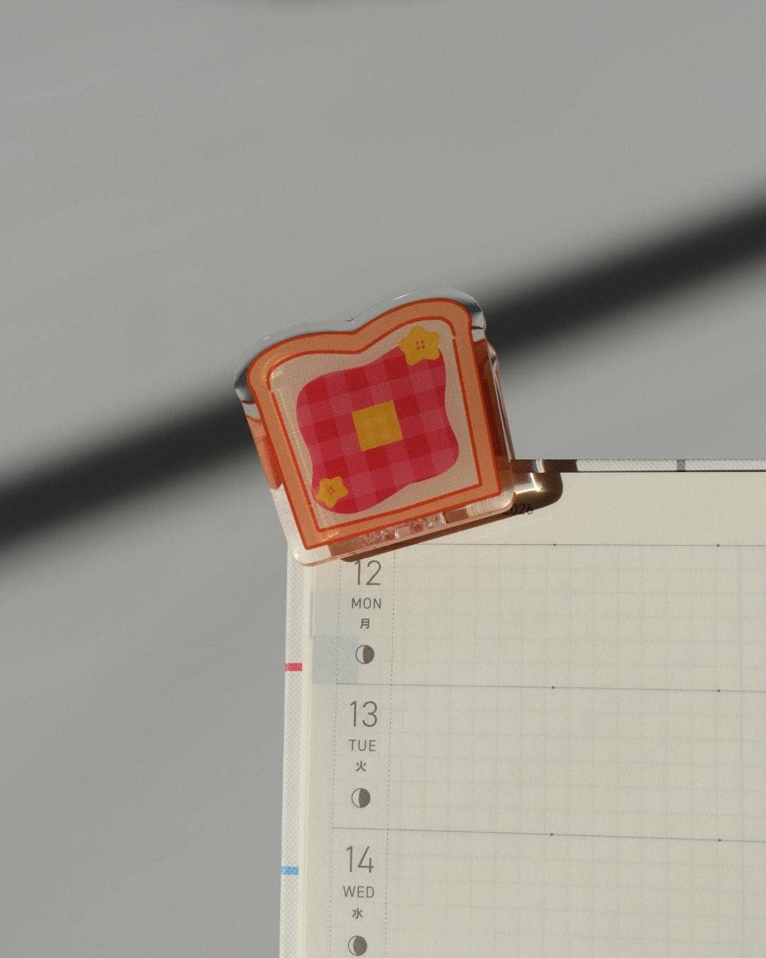 Stationery clips | clips for hobonichi planners journals and chips