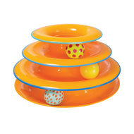 Catstages Tower of Tracks Interactive Cat Toy 3-Tier