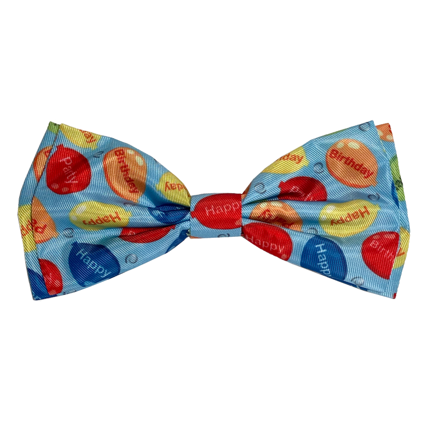 Party Time Blue Bow Tie