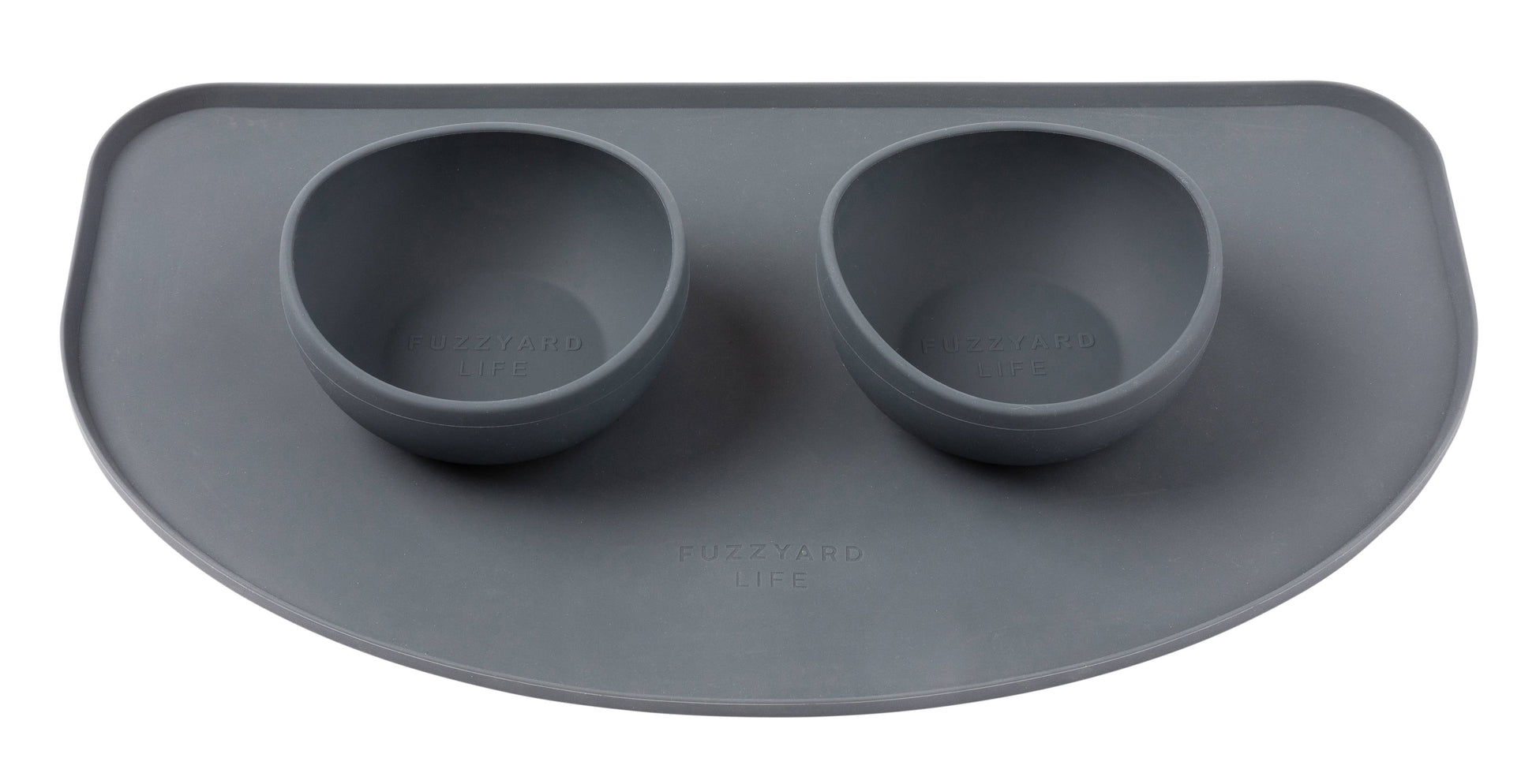 FuzzYard Life Silicone Feeding Mat Slate Grey (mat only) 1ct