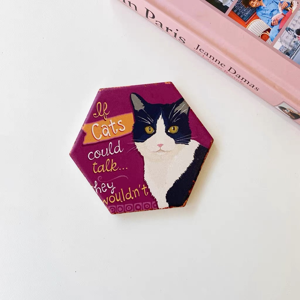 Absorbent Ceramic Coasters