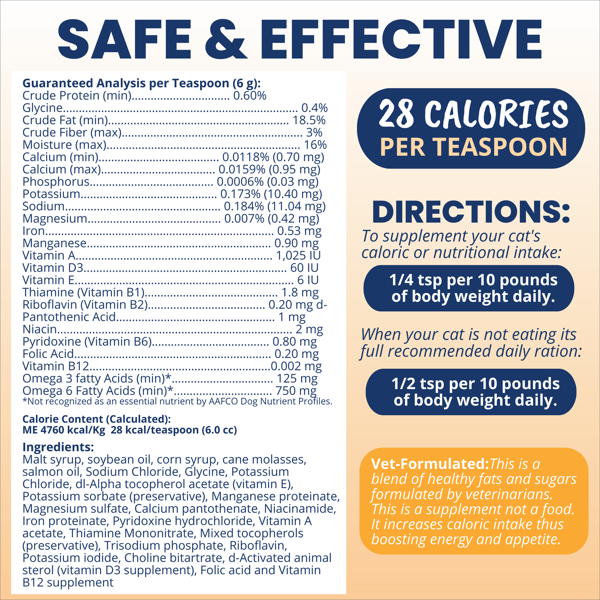 Under the Weather Ready Cal Plus w Electrolytes Squeezable