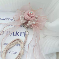 Camellia Series - Small Cat or Small Dog Camellia Flower Outdoor Elegant Adjustable Harness and Leash Set