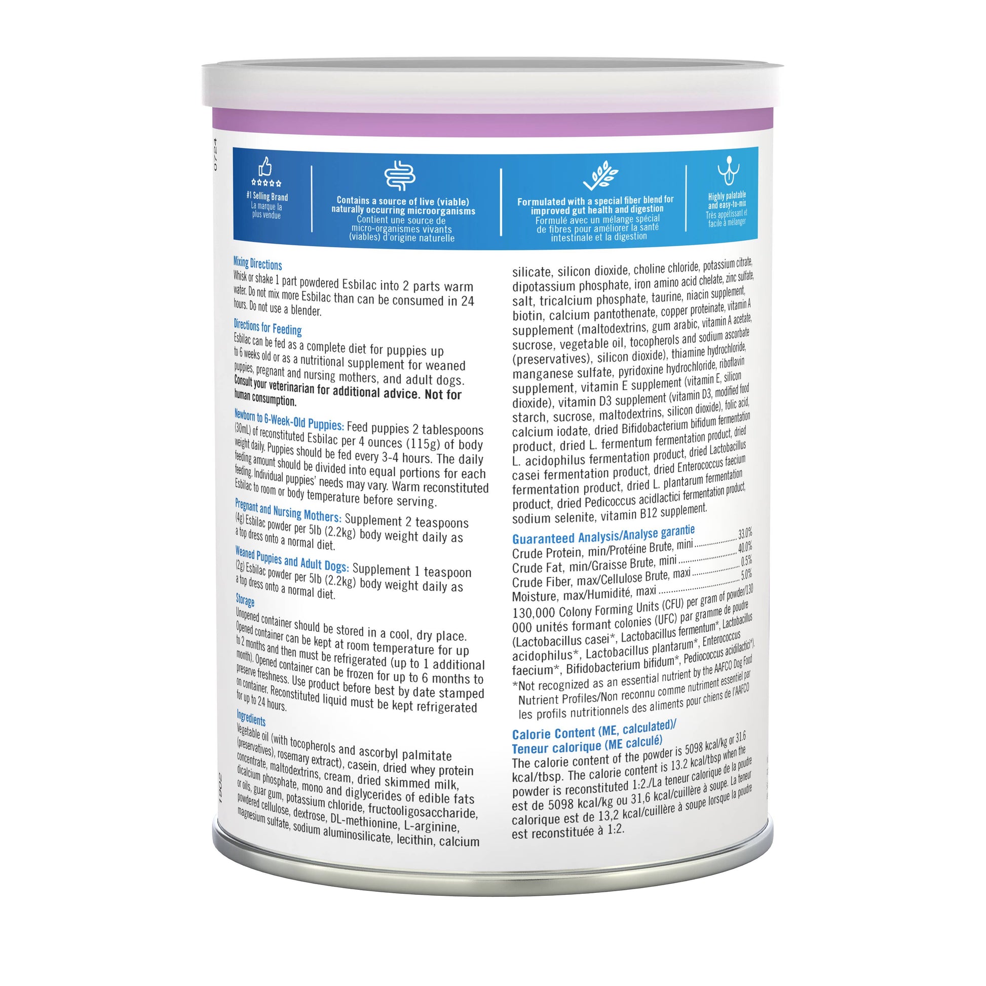 Esbilac Powder, 12 oz. for puppy