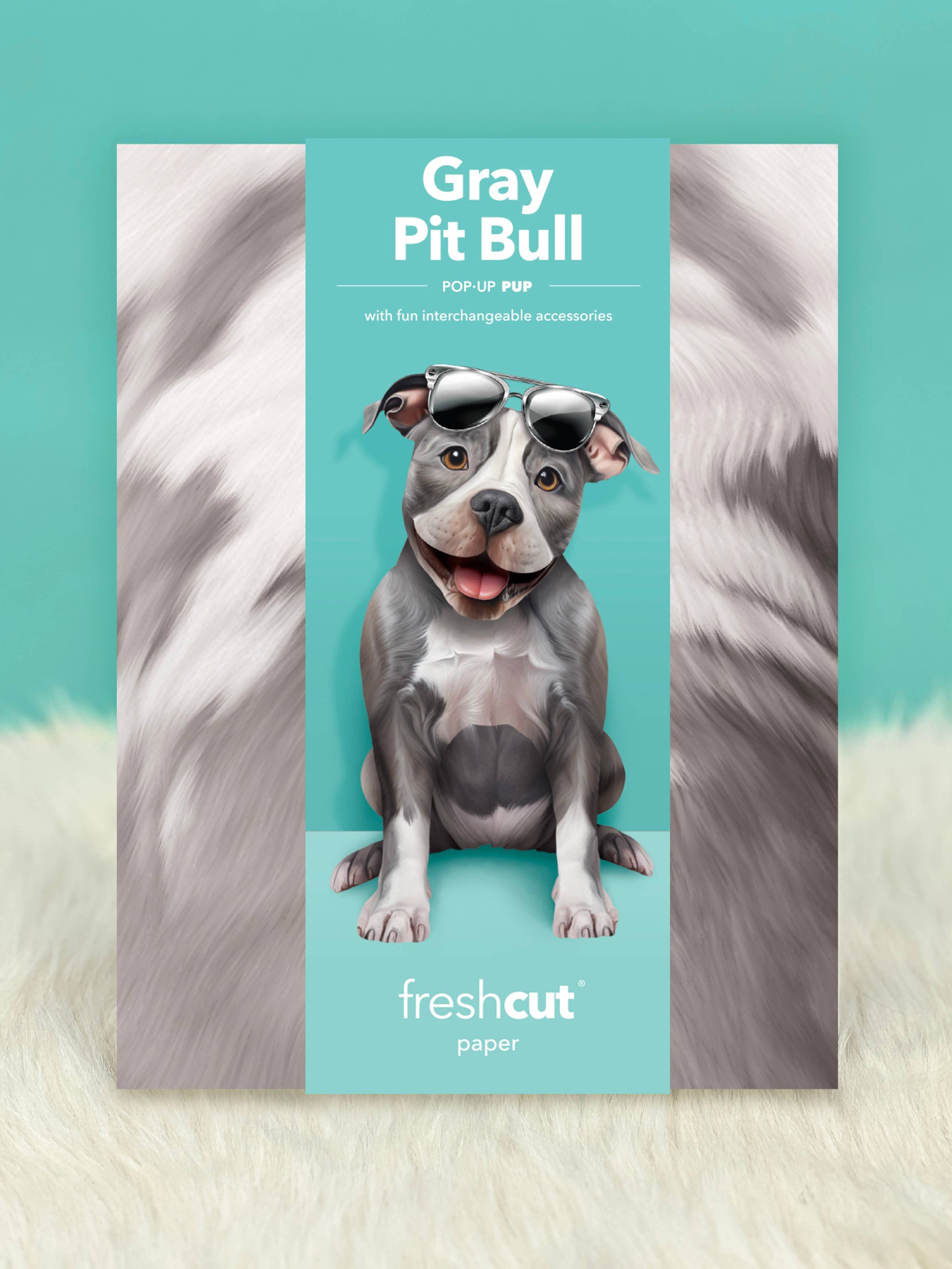 Gray Pitbull 1ct