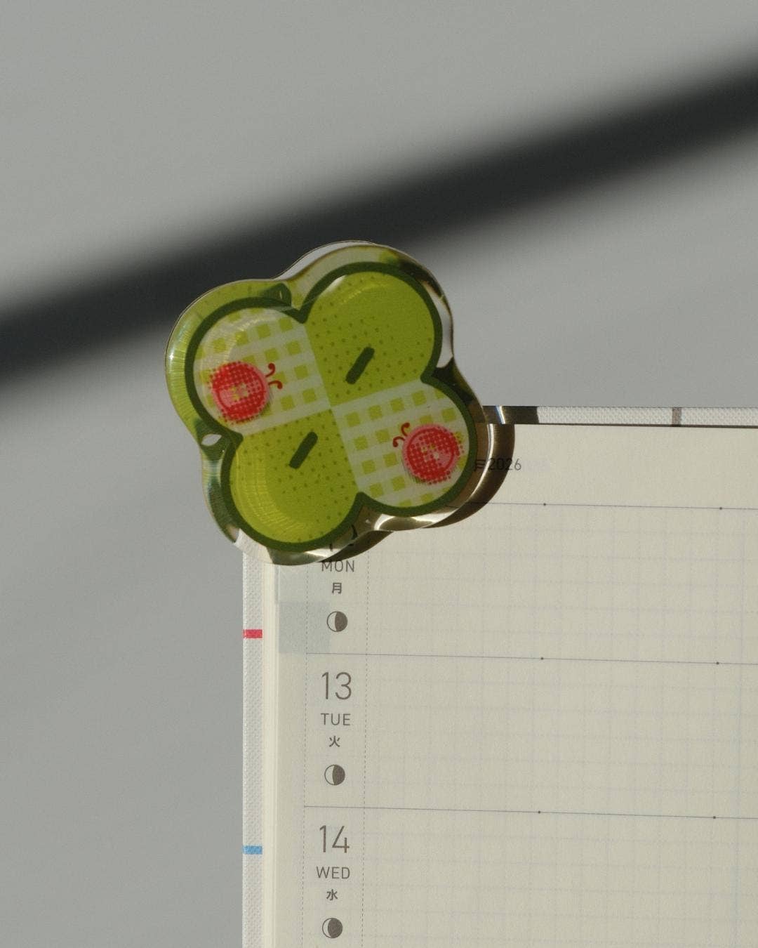 Stationery clips | clips for hobonichi planners journals and chips